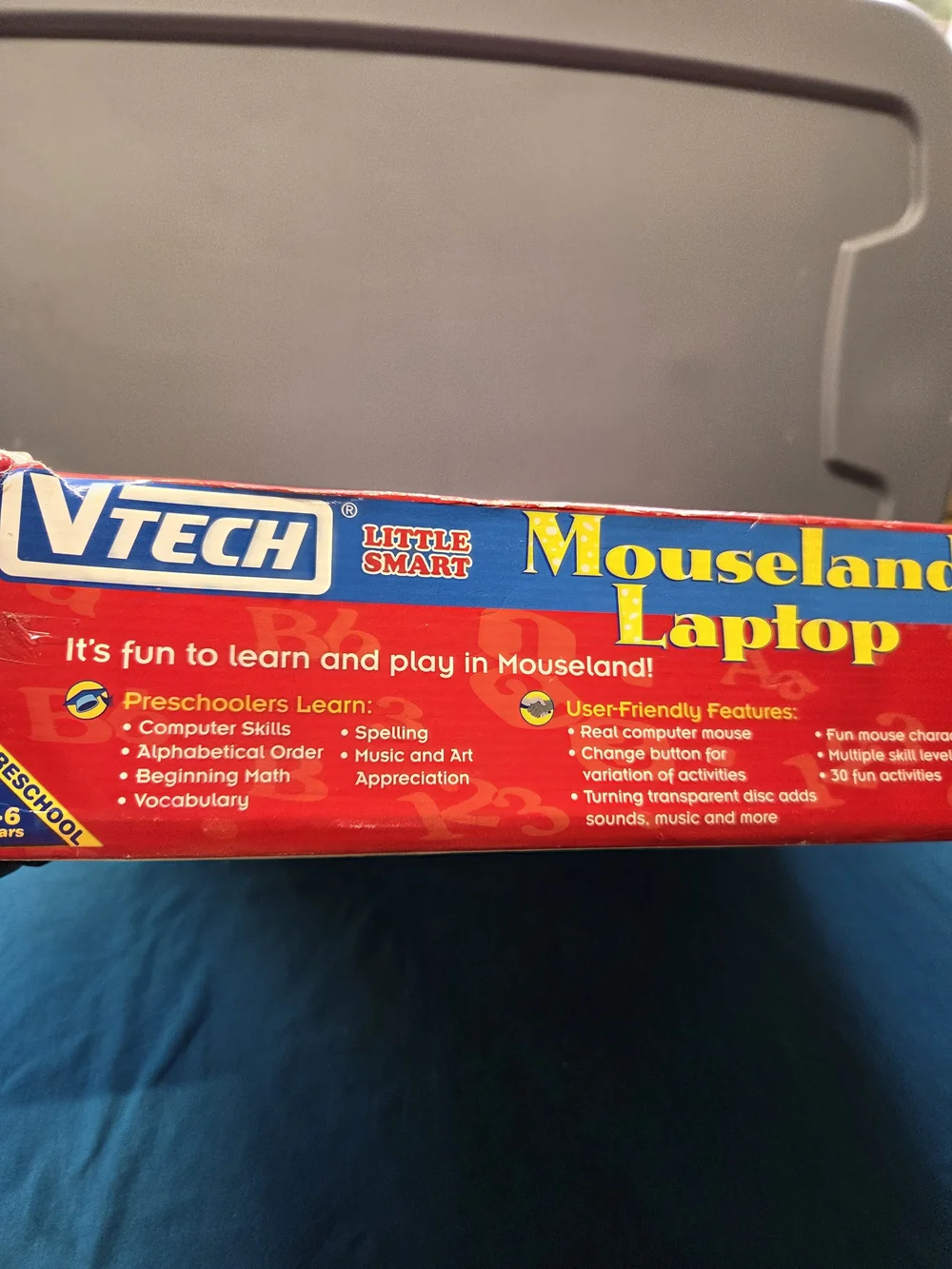 Mouseland Laptop Kids Toy - Purple/Green/Orange